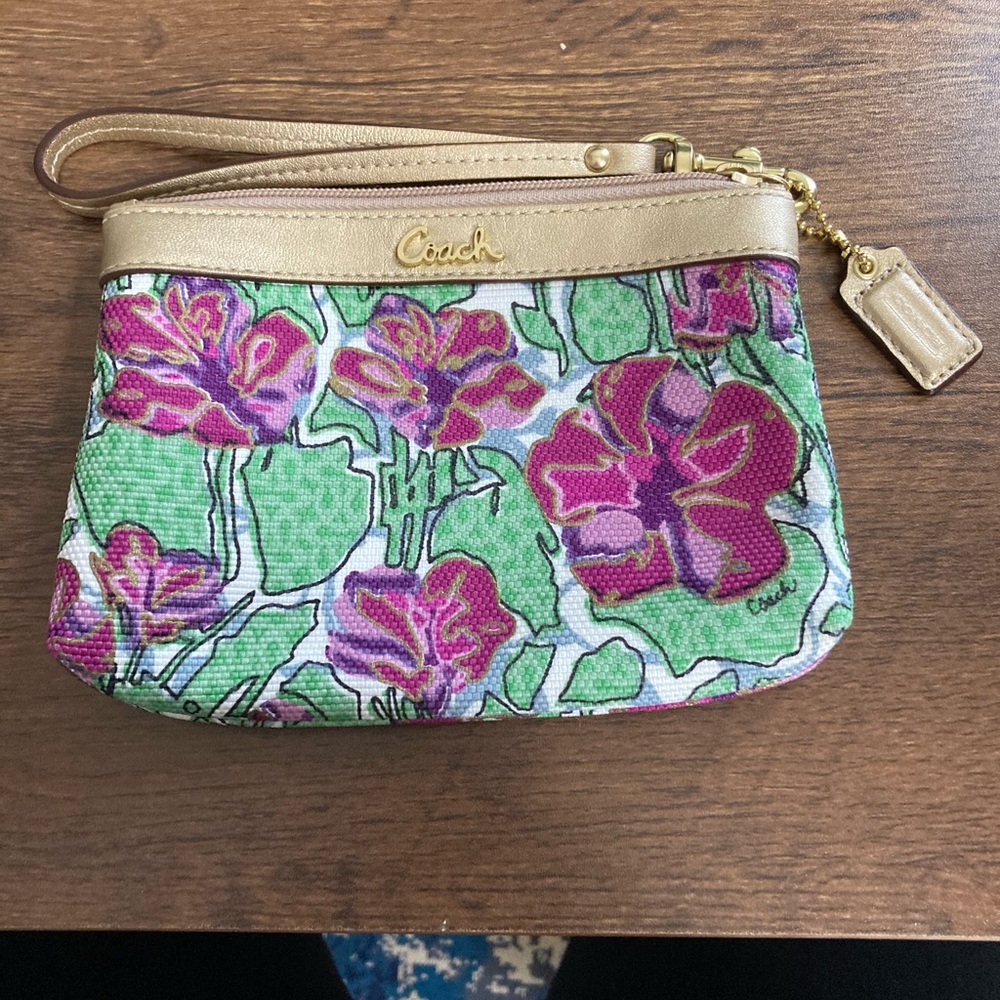 Coach wristlet